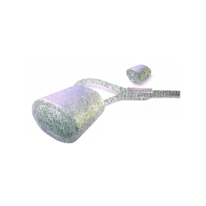 Mangas ovais de aço para cabo de aço (aço de baixo carbono, 5/16