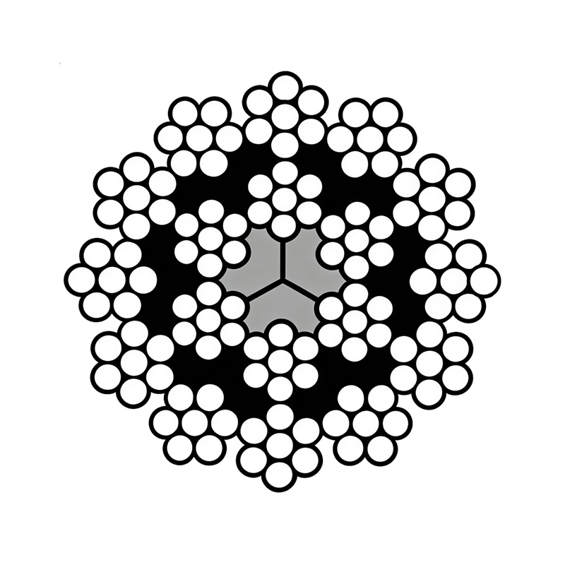 Cabo de aço 18×7+FC – EN 12385-4