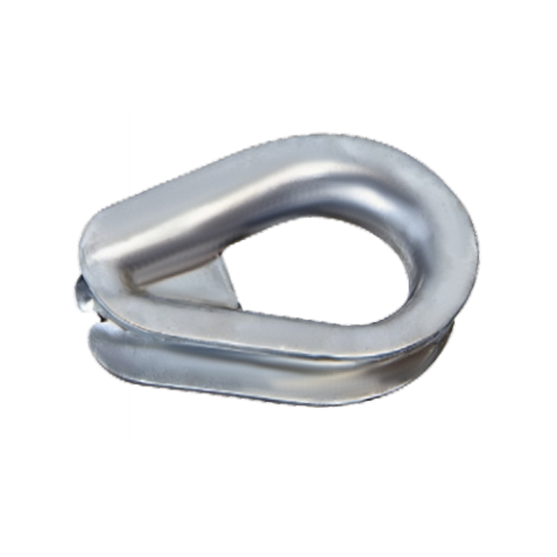 Dedal de cabo de aço reforçado galvanizado para serviço pesado